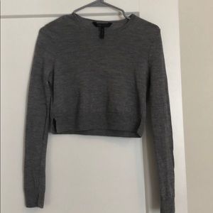BCBG crop sweater